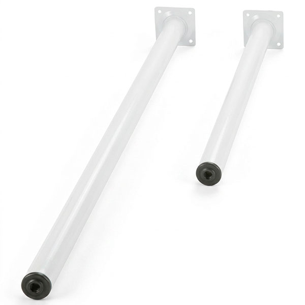 Pircher Gamba per Tavolo Tonda in Metallo Colore Bianco D.MM30 - PIRCHER OBERLAND